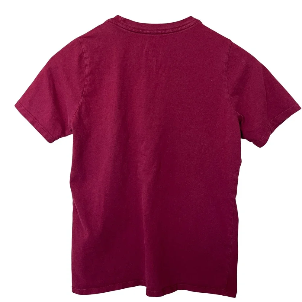 Nike Kids LeBron James Crown Logo Graphic T-Shirt Burgundy AH9457-677 Large